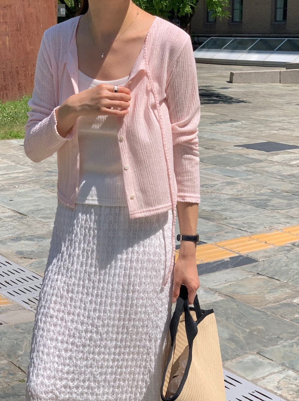fuzzy cardigan-3col
