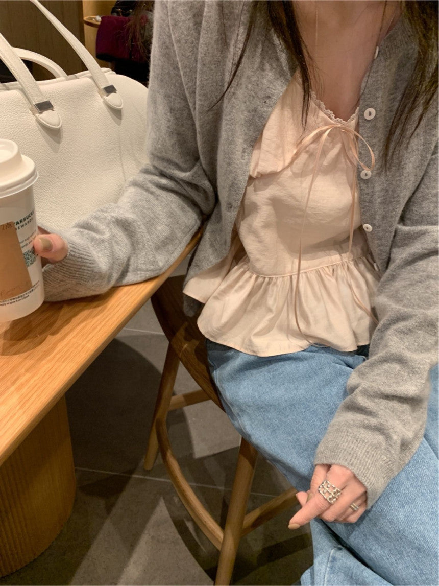 Apple frill bustier-2col