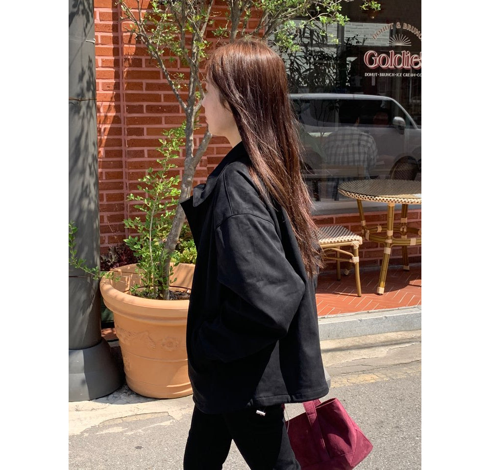 Mented Suede Jacket-2col