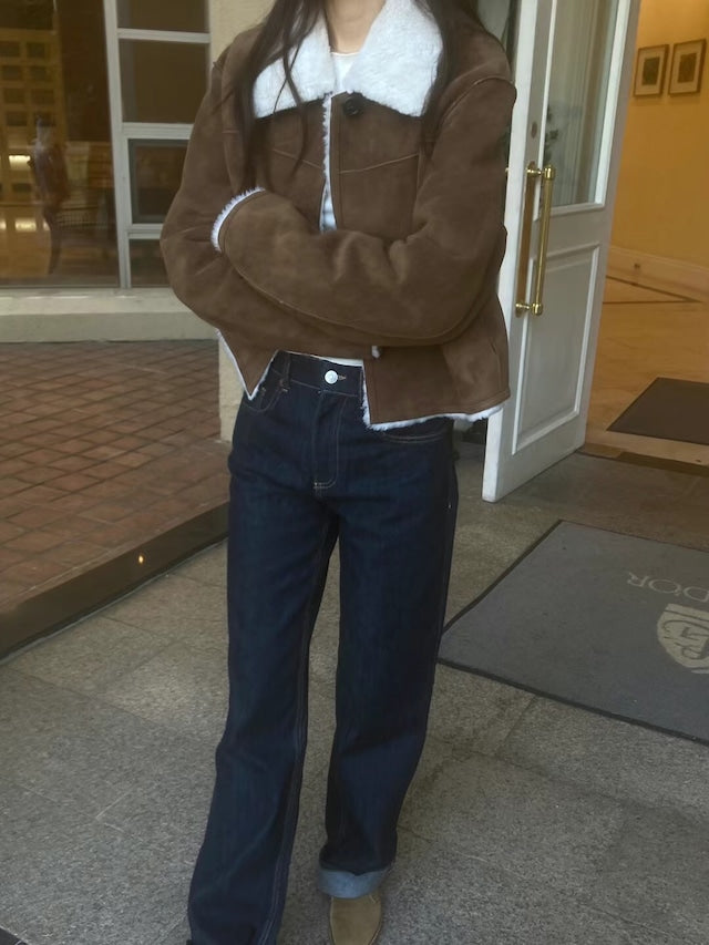 reversible wool mustang