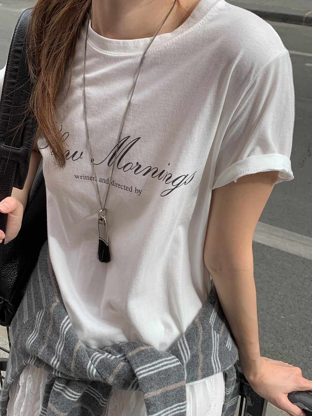 Slow Morning short sleeve T-2col