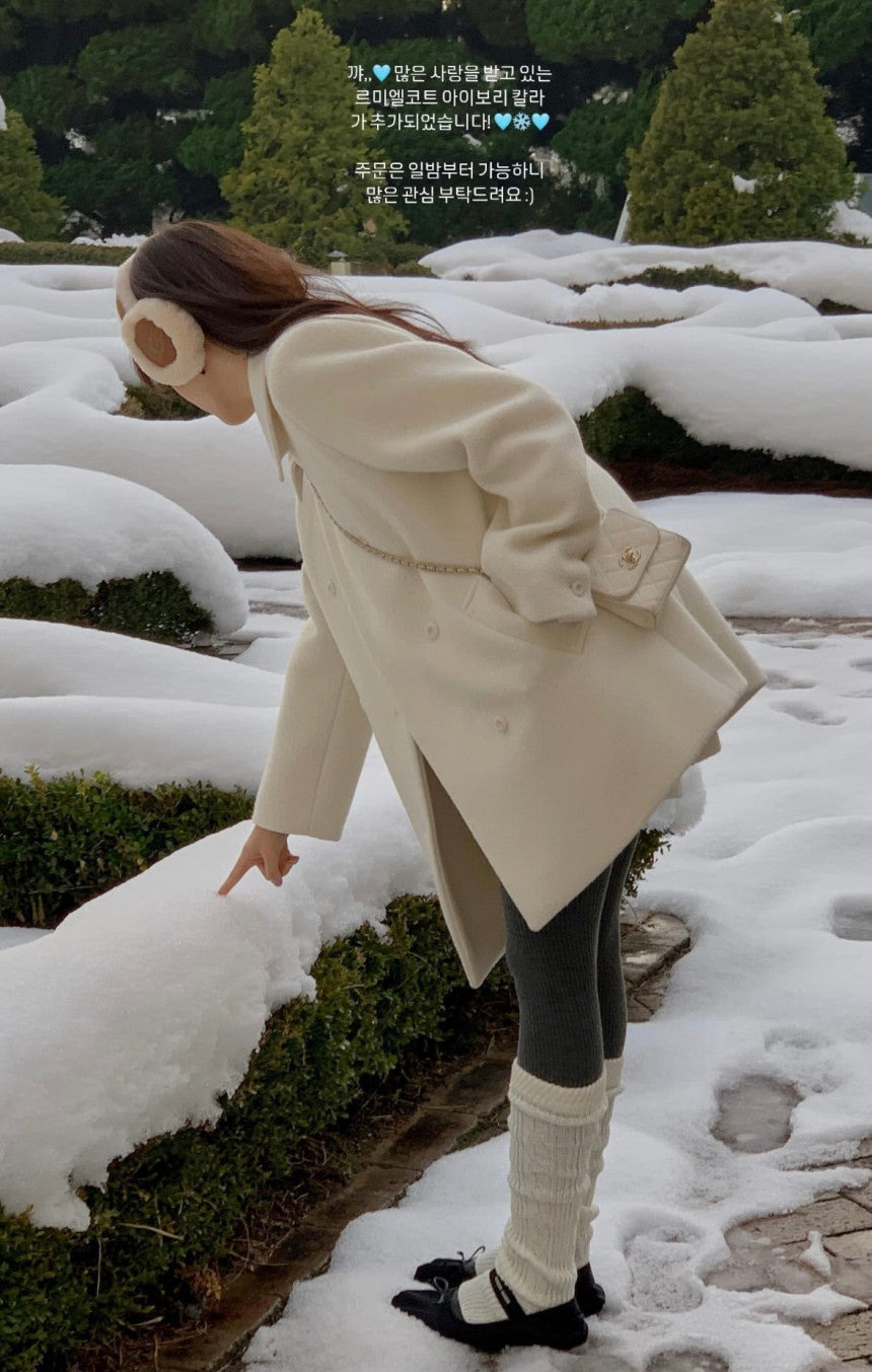 Lemiel wool coat-2col