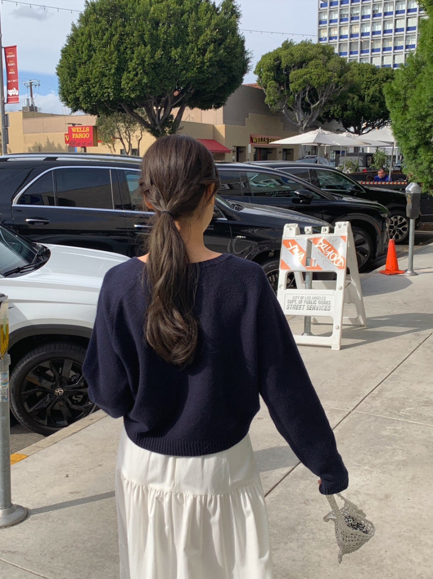 liter anna teard long skirt-2col