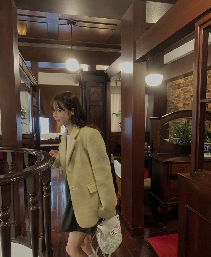 Justin wool jacket-2col