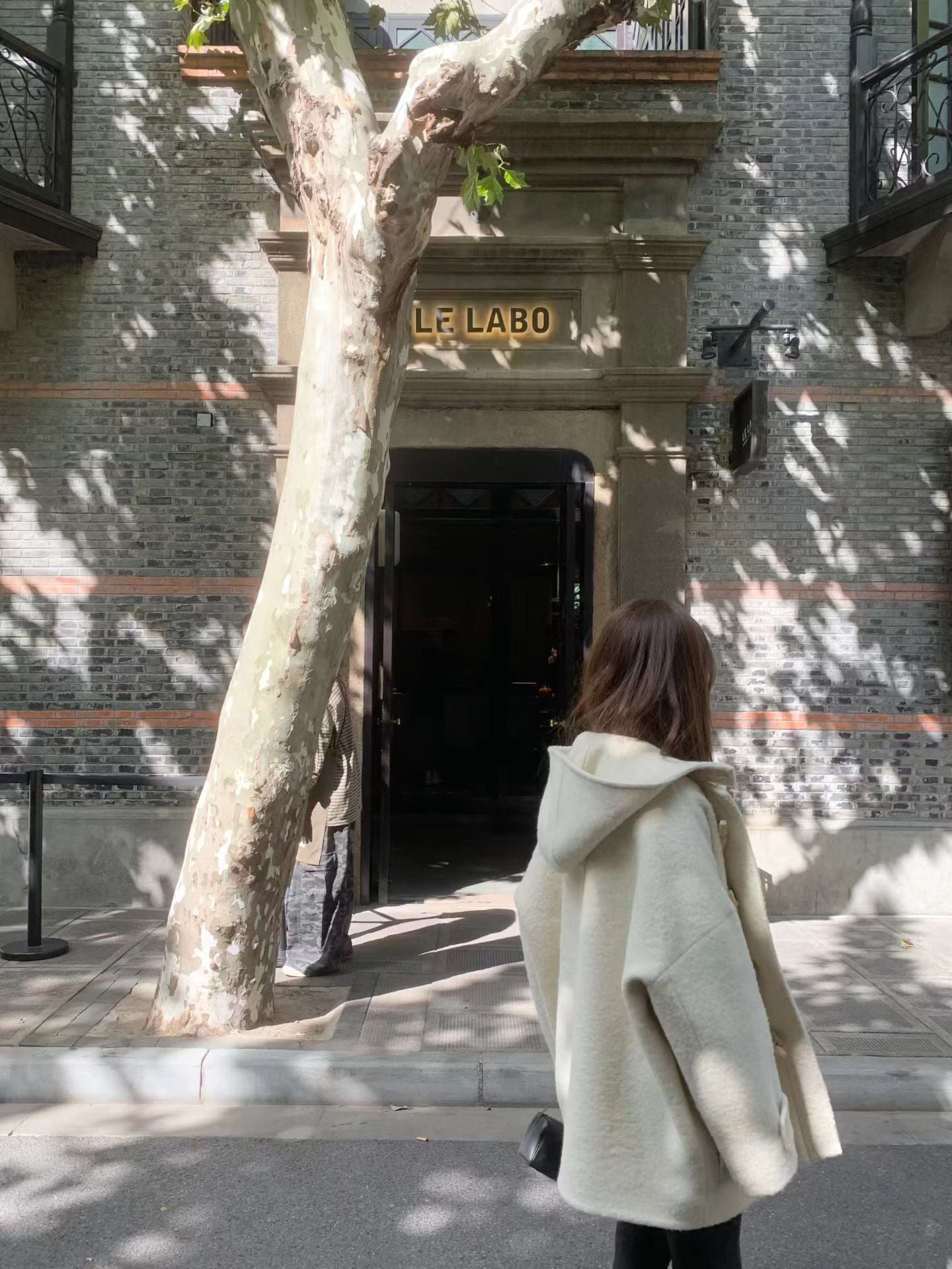 Ounce baby alpaca hood duffel coat-2col