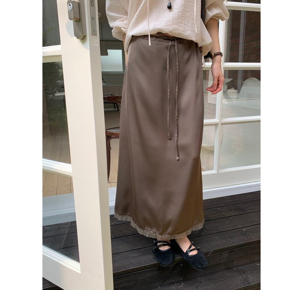 Nua Lace Skirt-2col