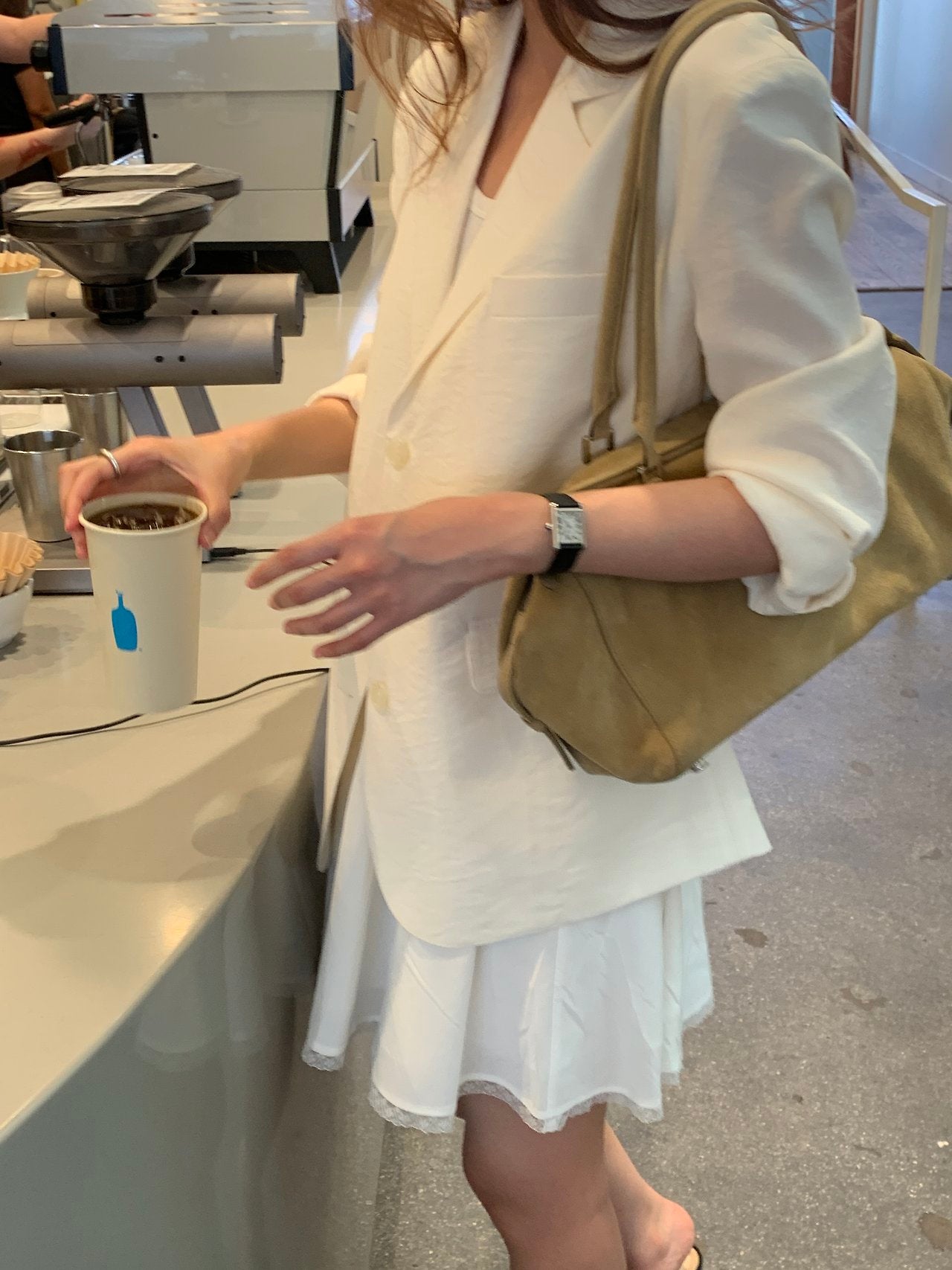 Mago linen blazer-2col