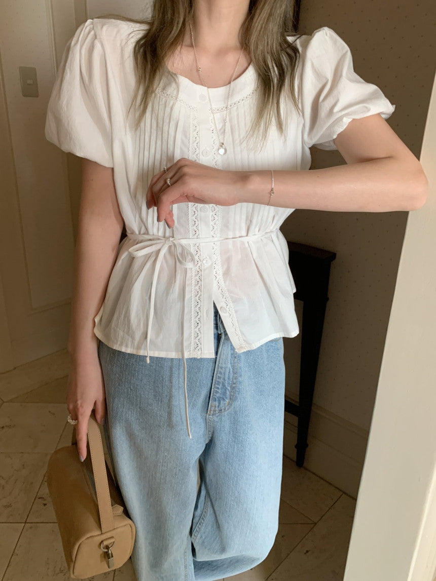Rev pintuck blouse
