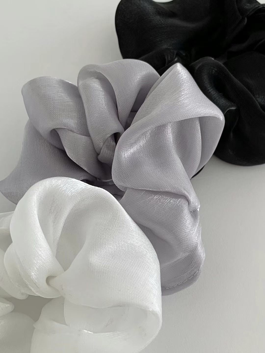 Chiffon scrunchies
