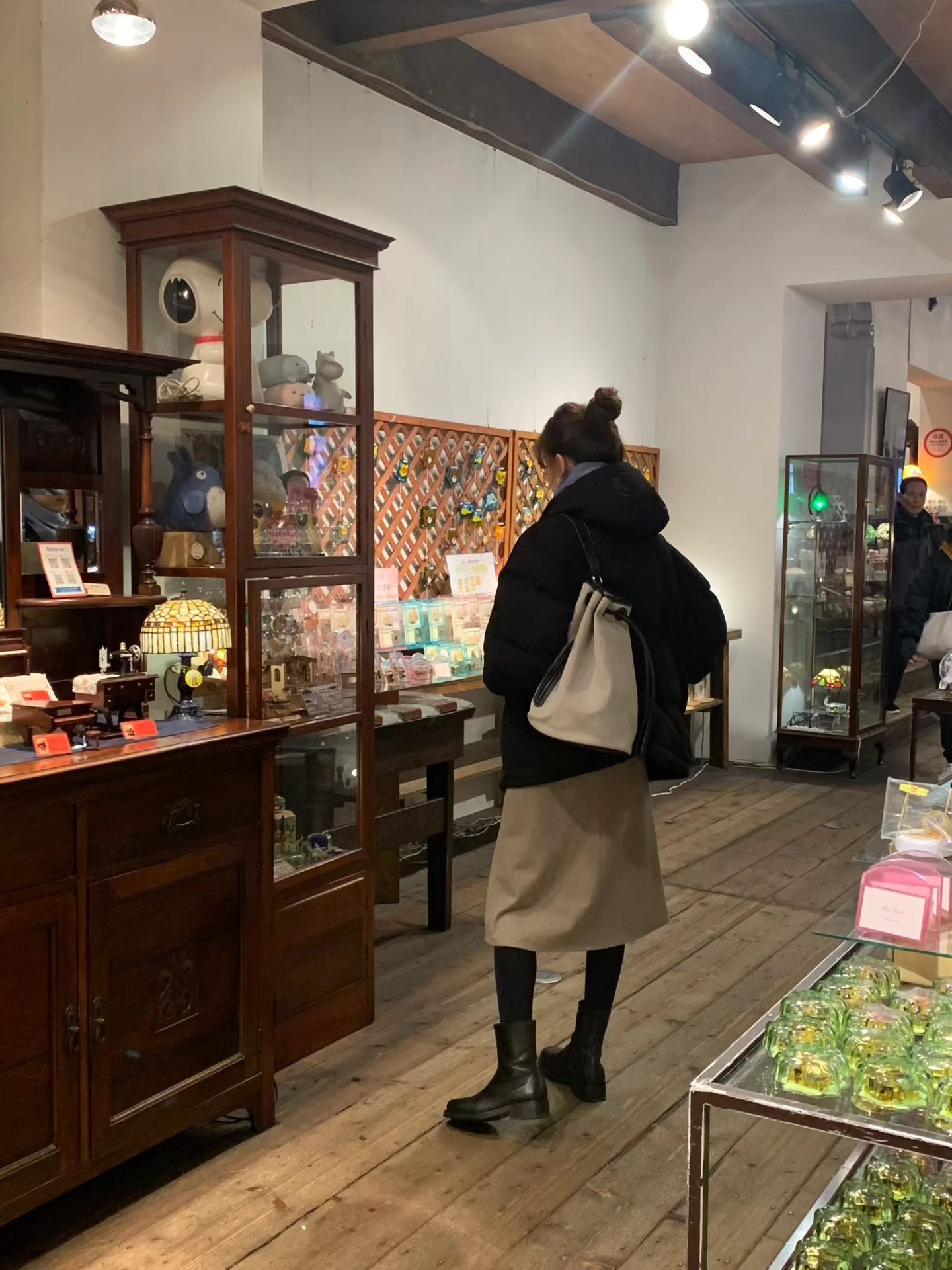 Ounce pocket hood duck down jumper-2col