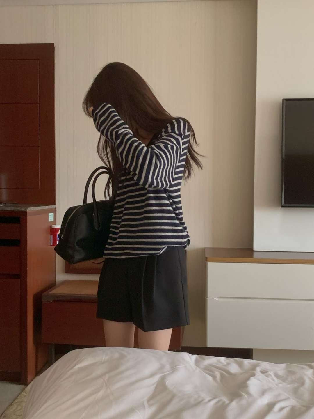 s.t v neck knit-3col