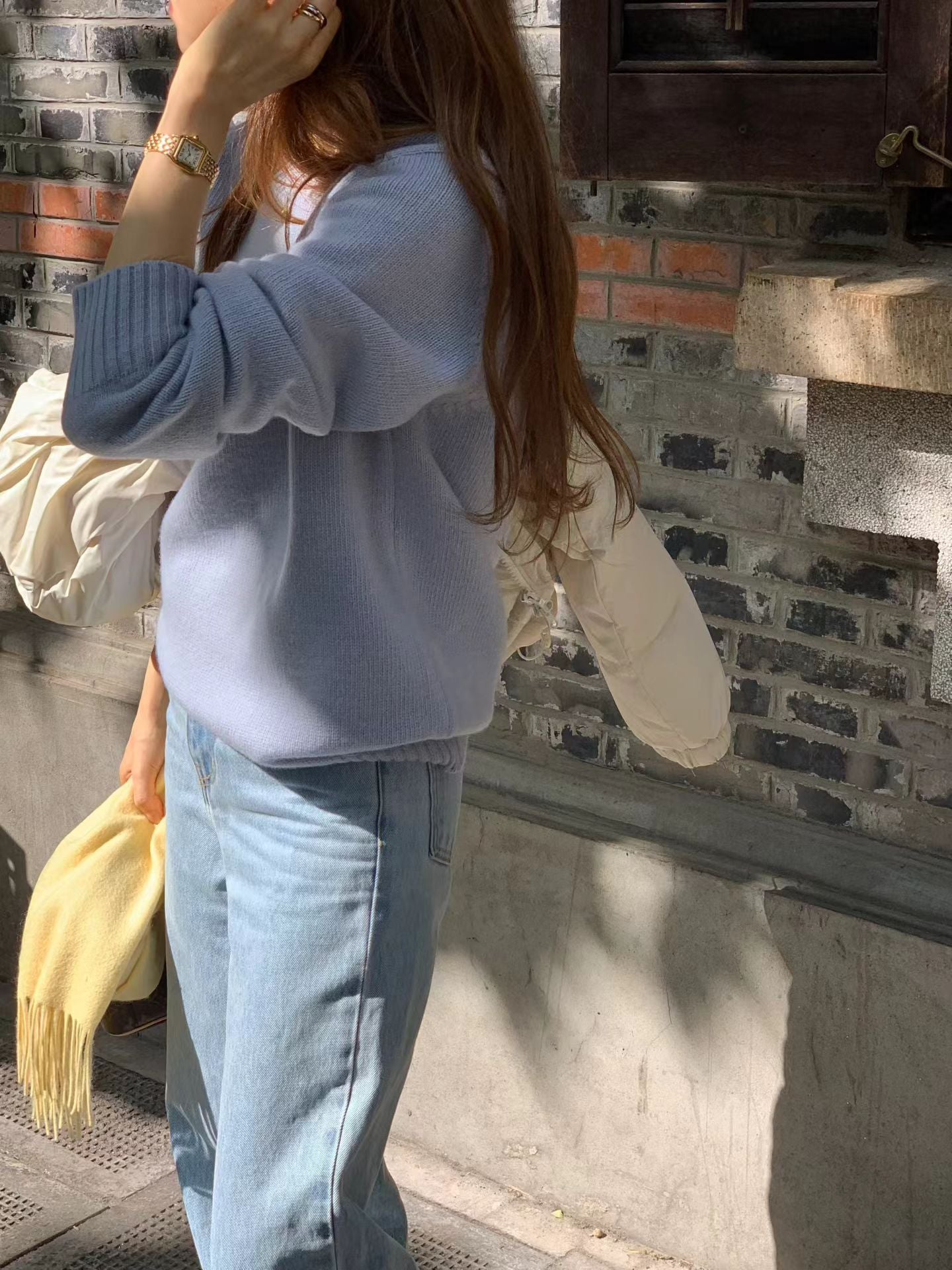 Ounce jane wool round knit-4col