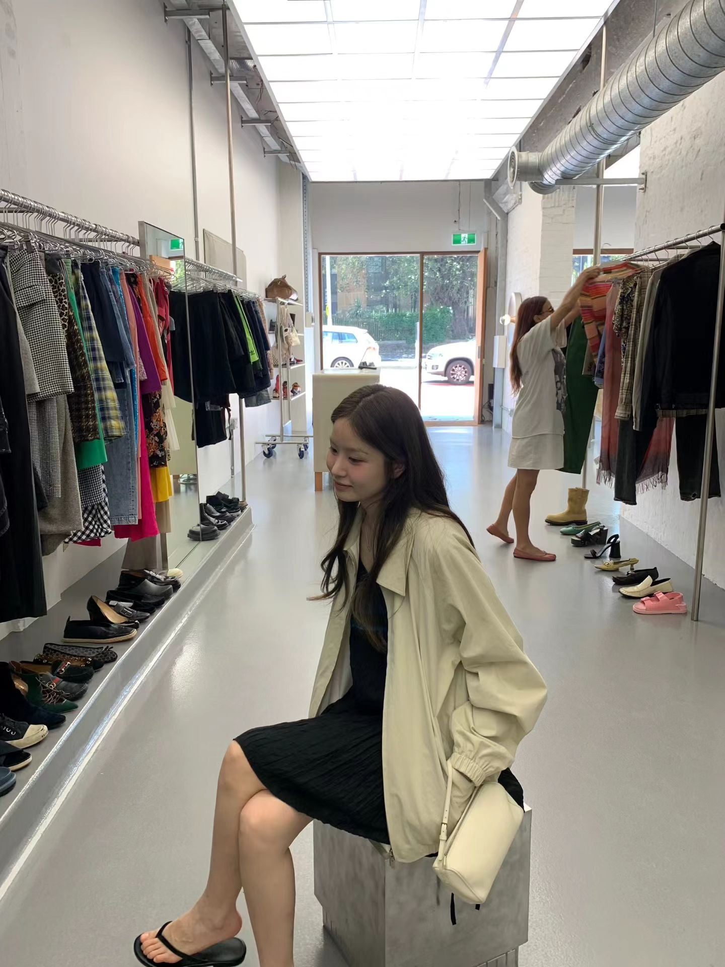 Ounce basic blouson jumper-2col