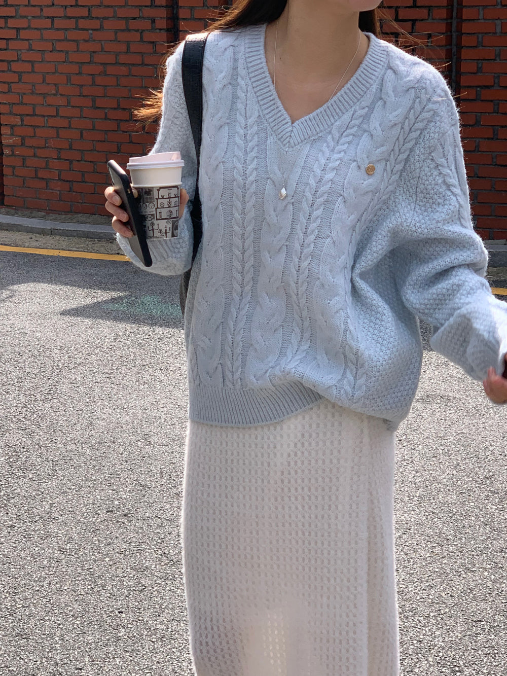 Martin twist knit-4col