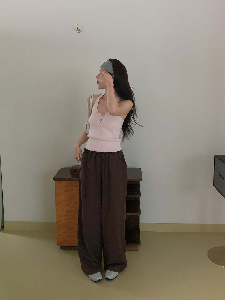 mousse wool slacks-3col