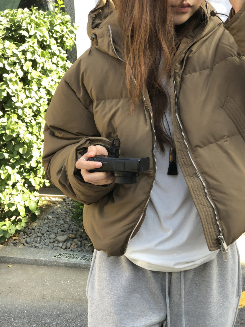 Noa hood duck down padding-3col