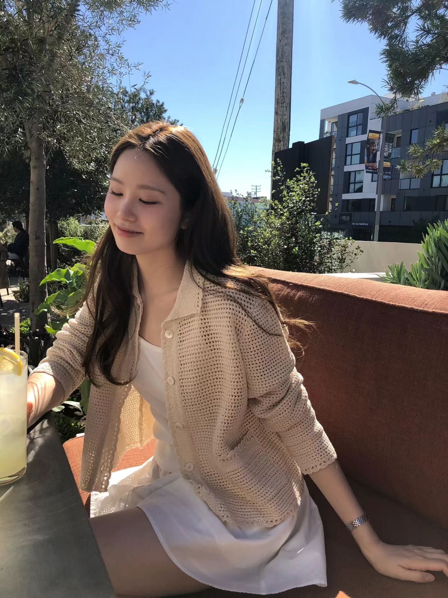 Ounce linen skashi cardigan