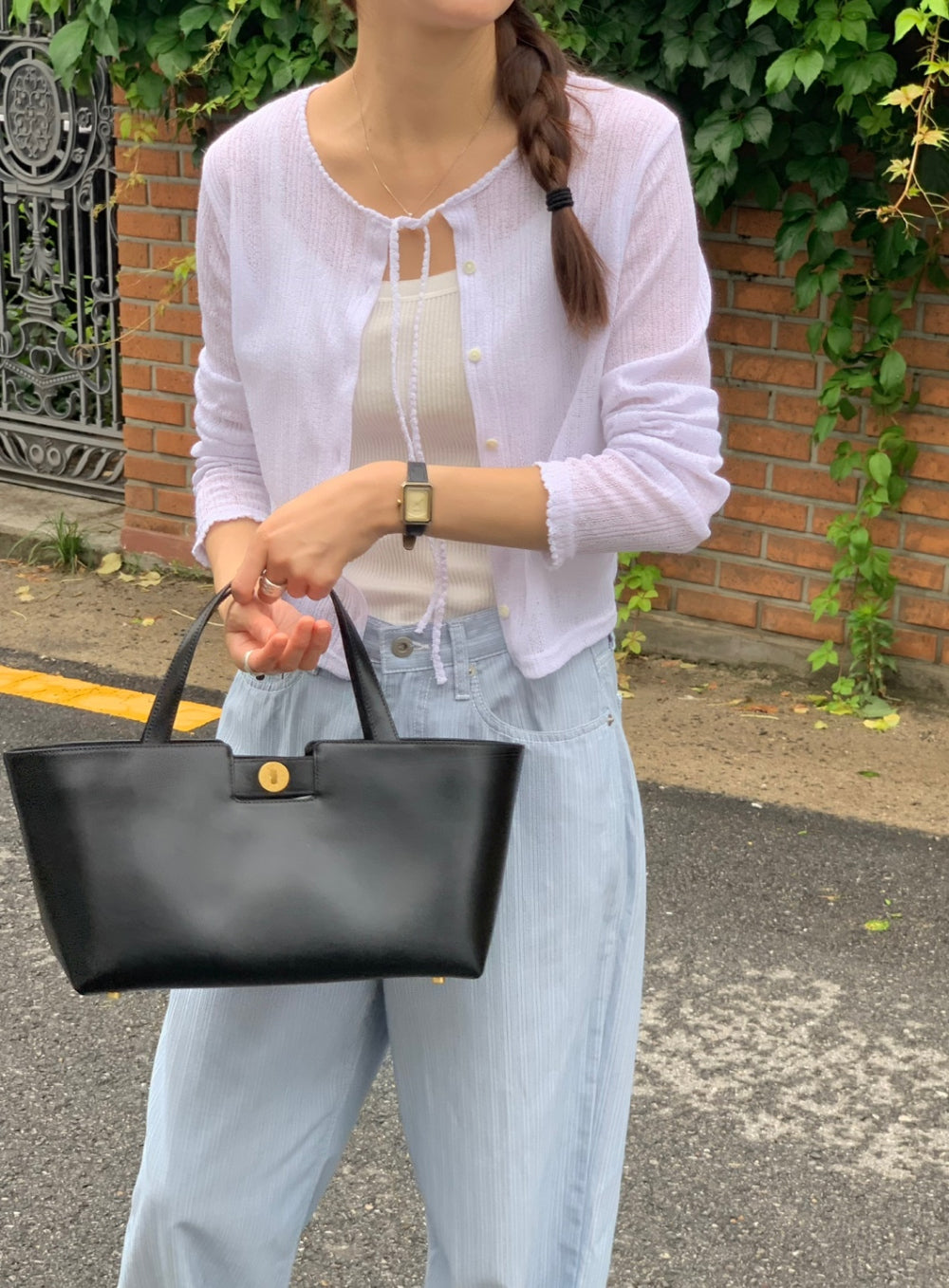 fuzzy cardigan-3col
