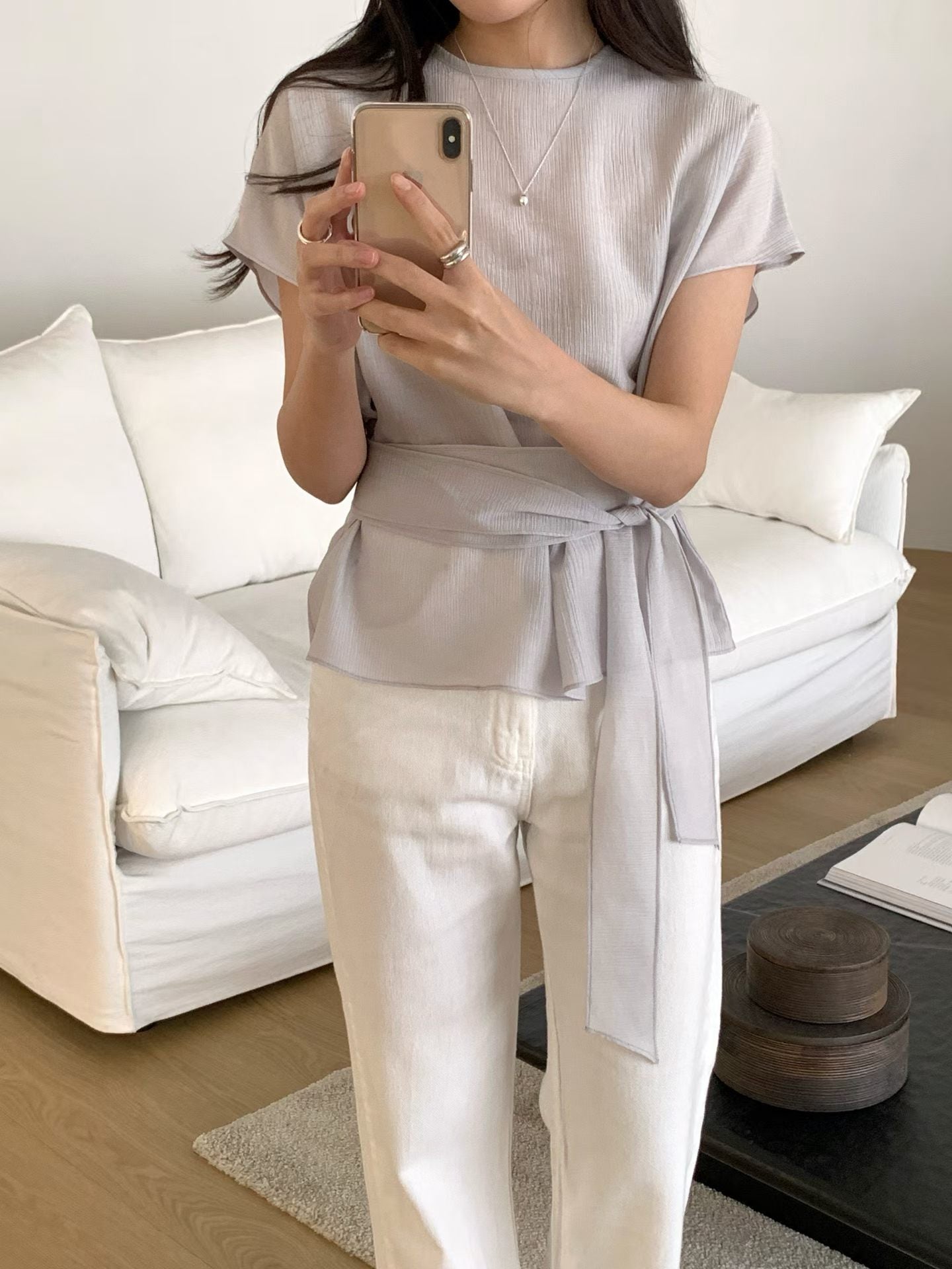 Sophie tie blosue