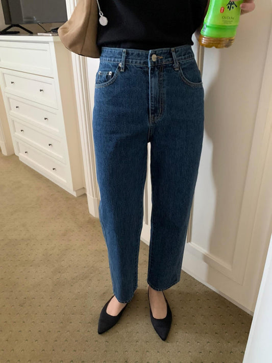 almond slim jeans