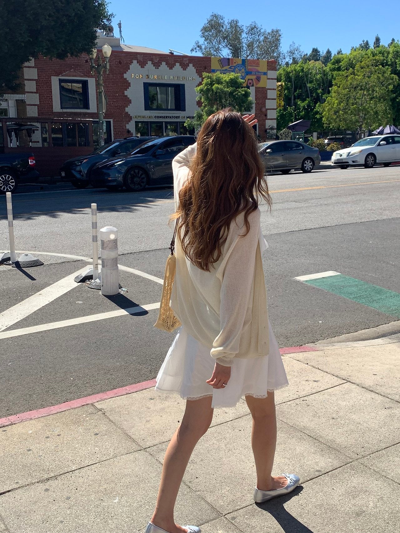 cream即納 Vera summer V-neck cardigan-2col