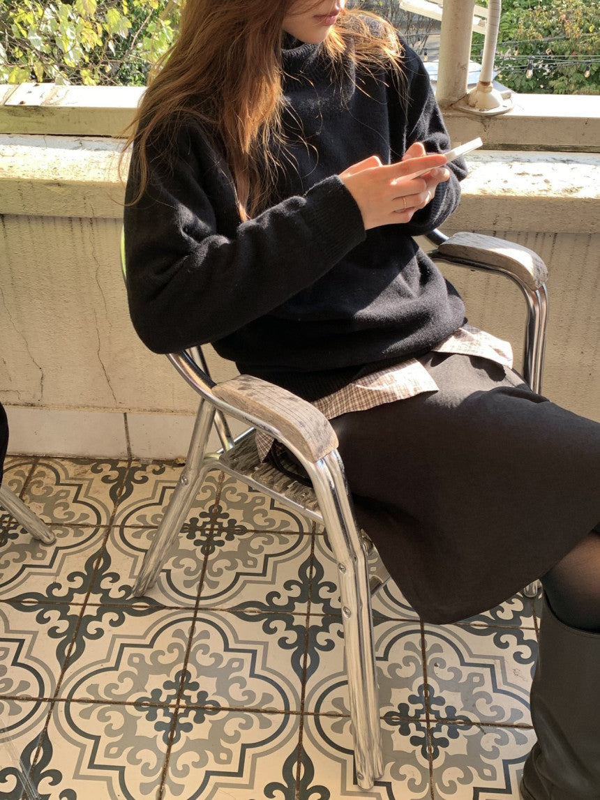 Meline wholegarment turtleneck knit-3col