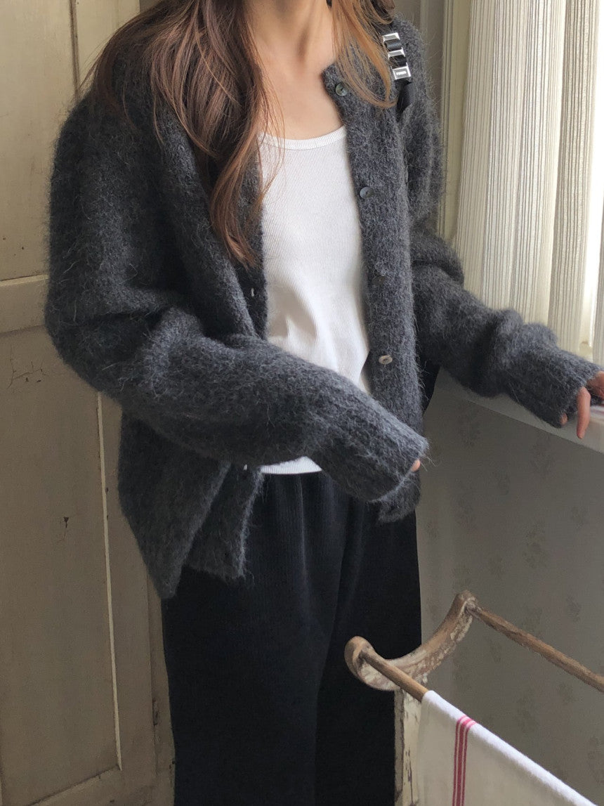 Lucy alpaca wholega cardigan-3col