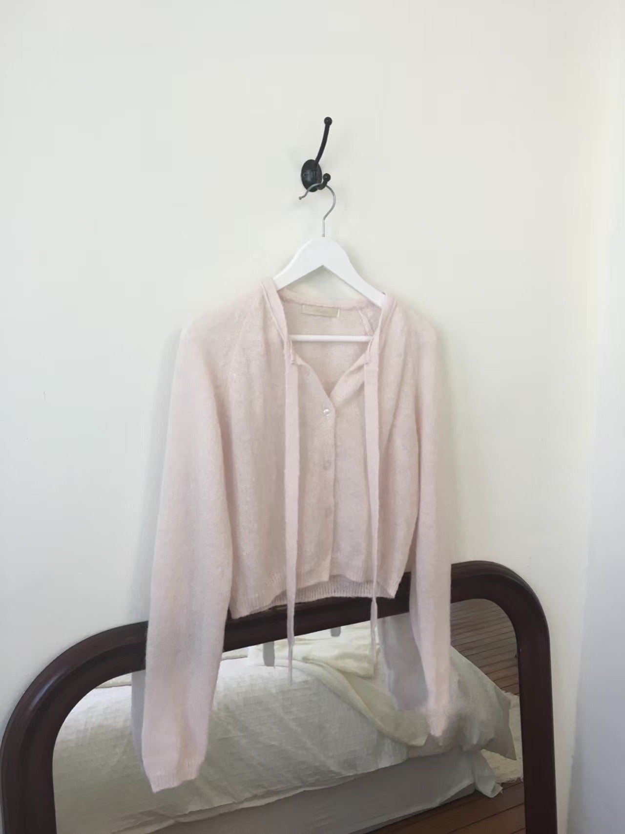 mamel alpaca tie cardigan-2col
