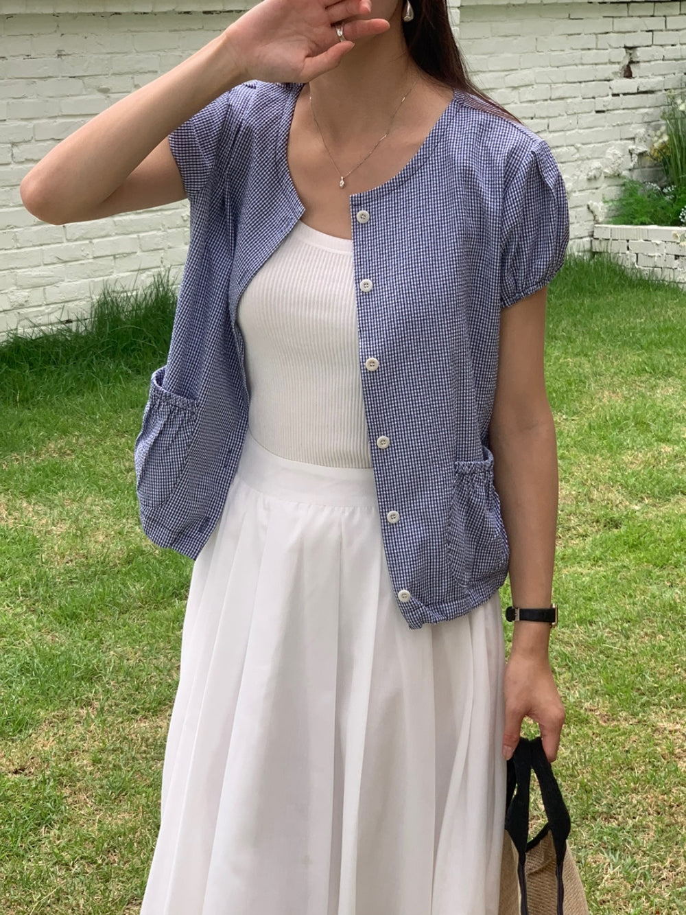 Chesnut blouse jumper-2col