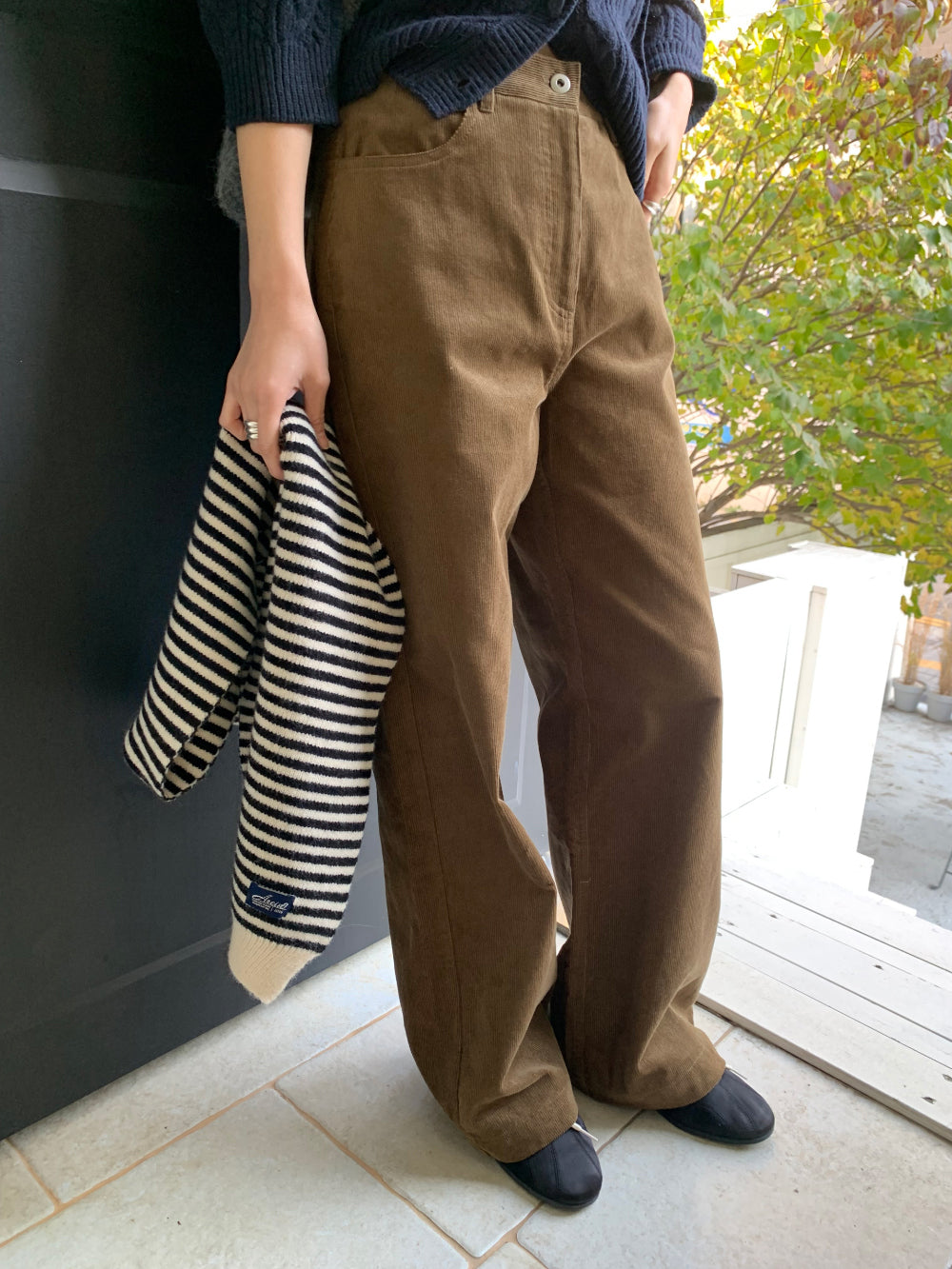 bit corduroy pants-3col