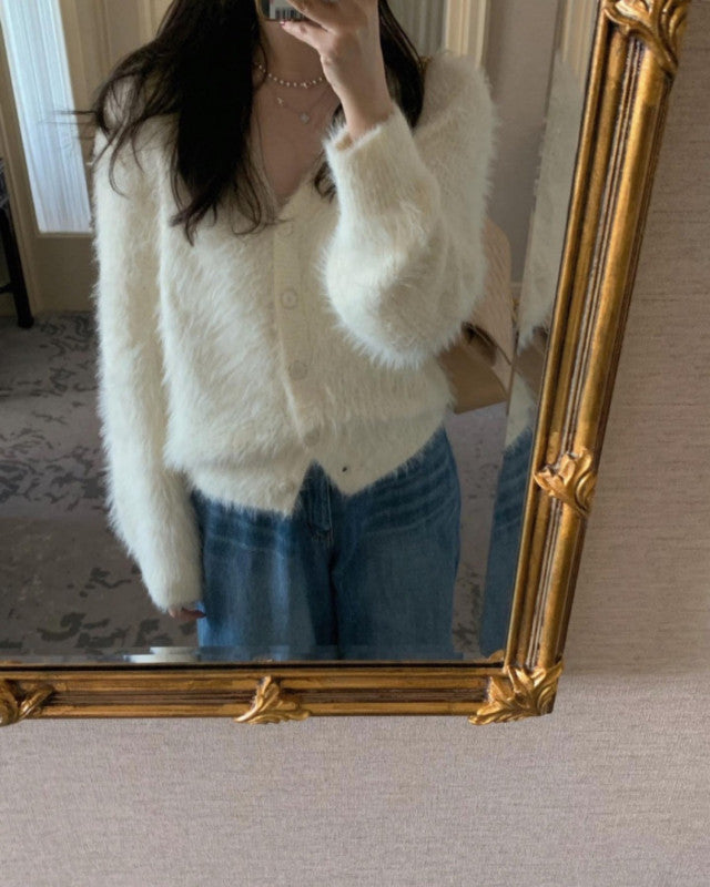 cloud fur cardigan-3col