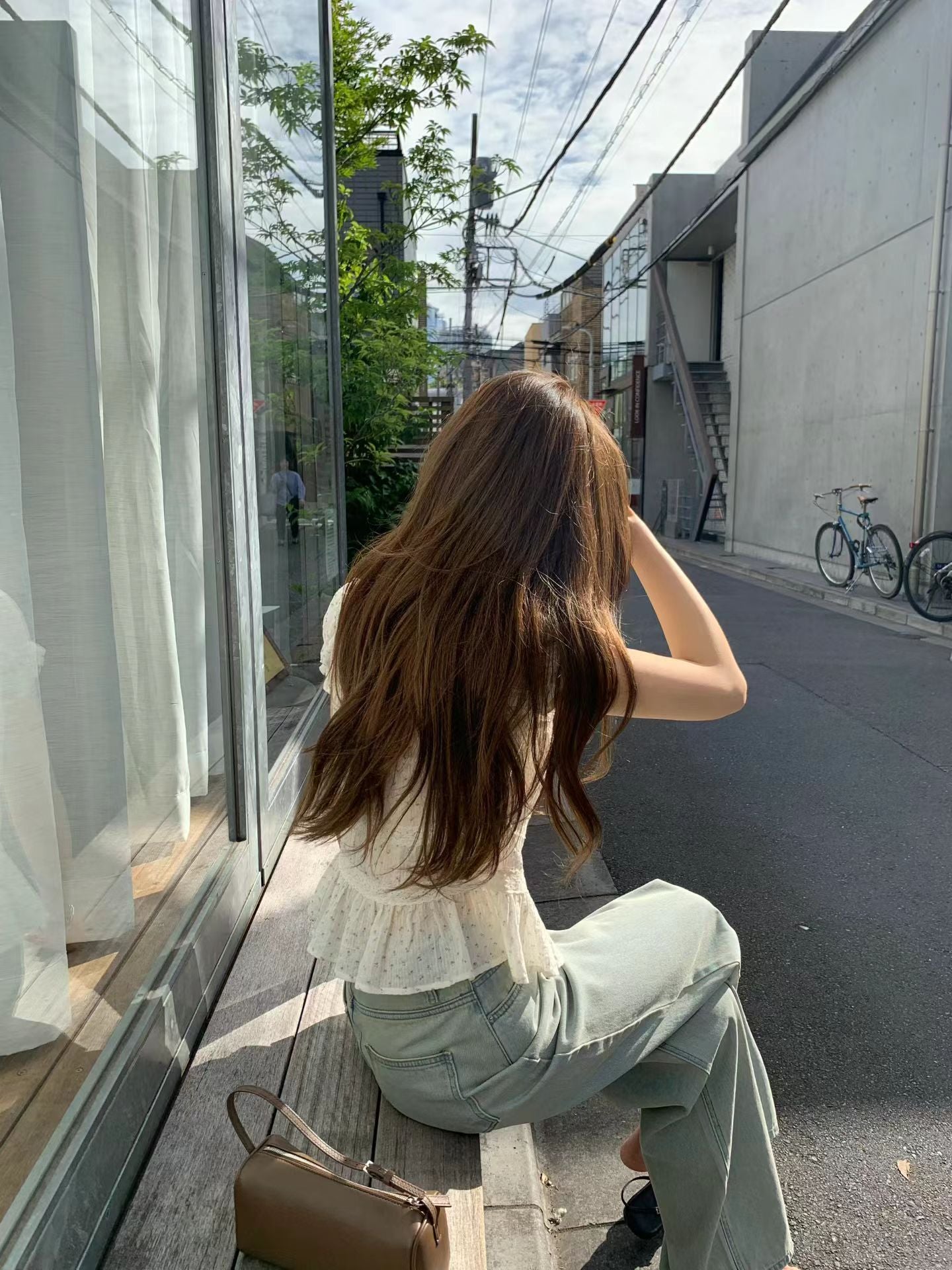 即納 Ounce jane puff blouse