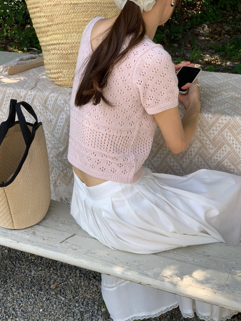Flute cardigan-3col