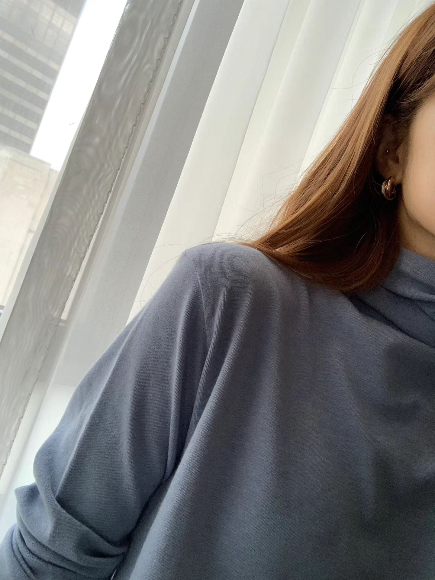 Ounce soft wool tencel pola T-4col