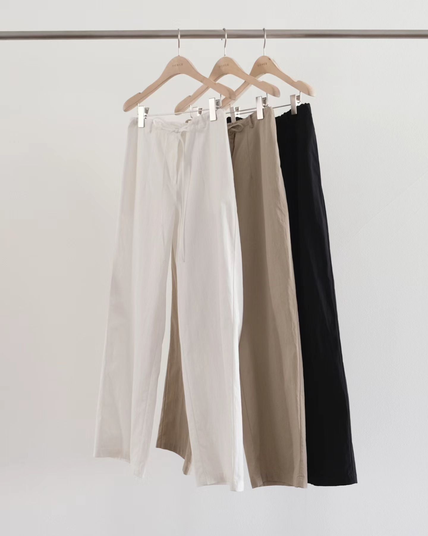 Ounce code string pants-3col