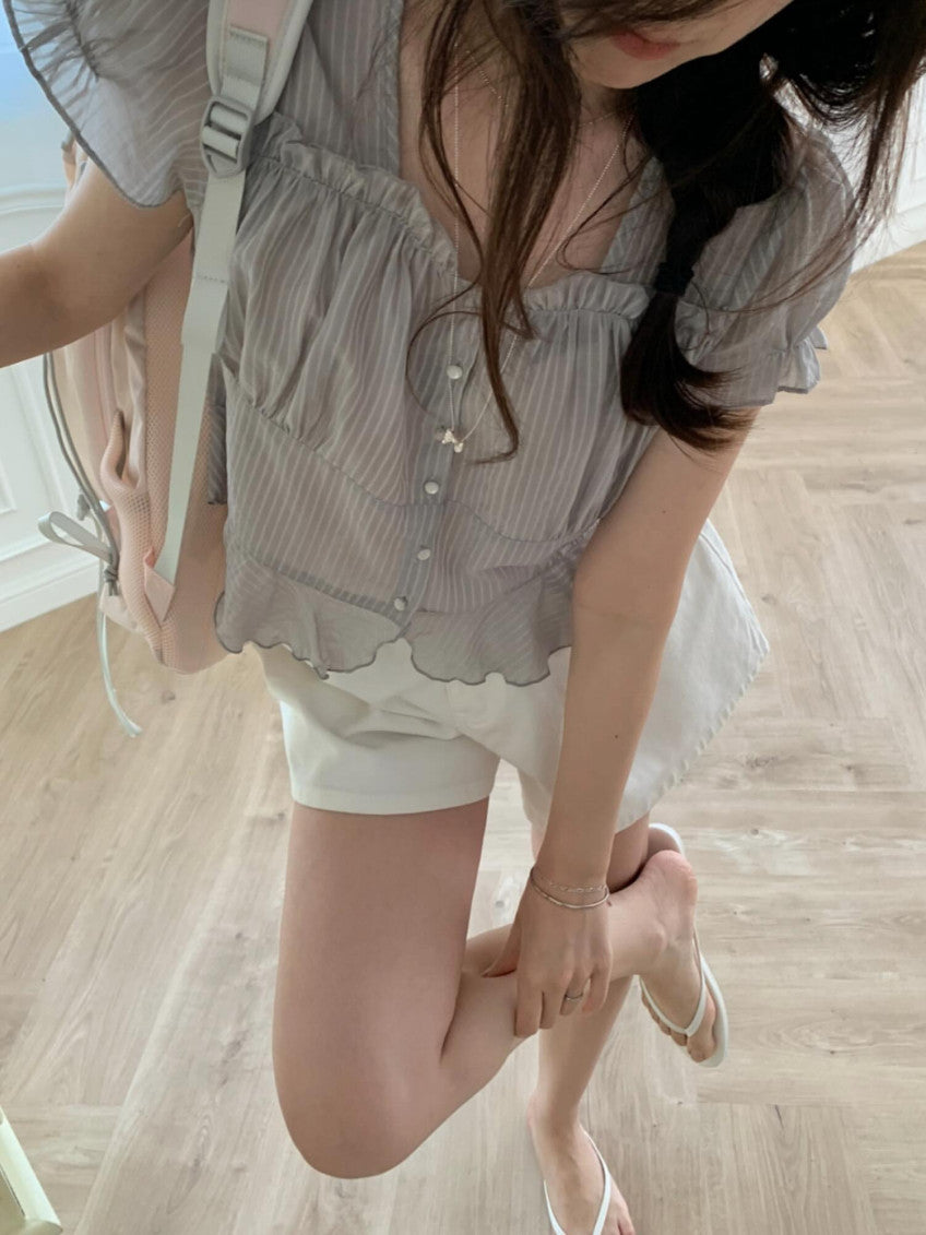 Oreo blouse-3col