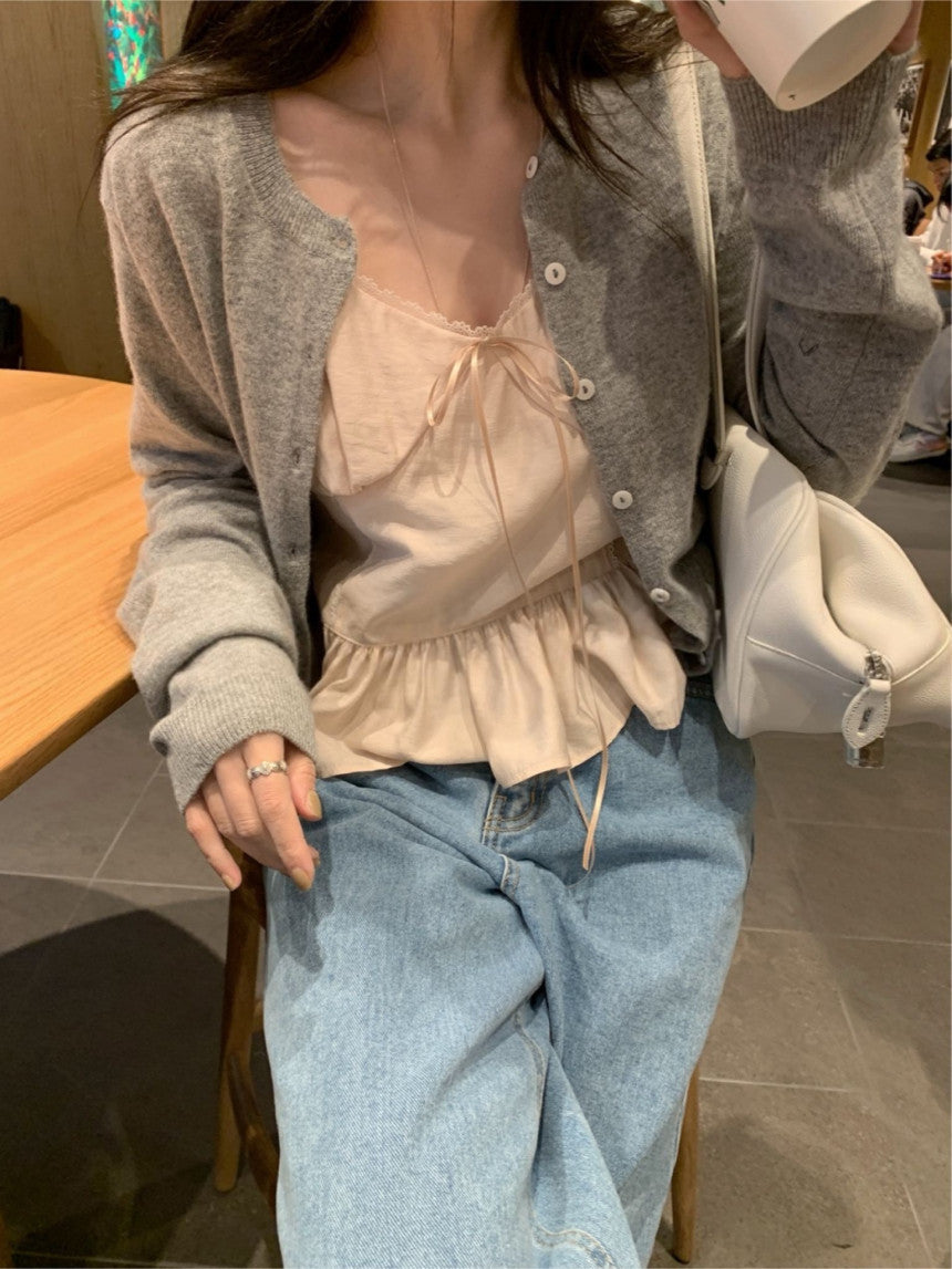 Apple frill bustier-2col