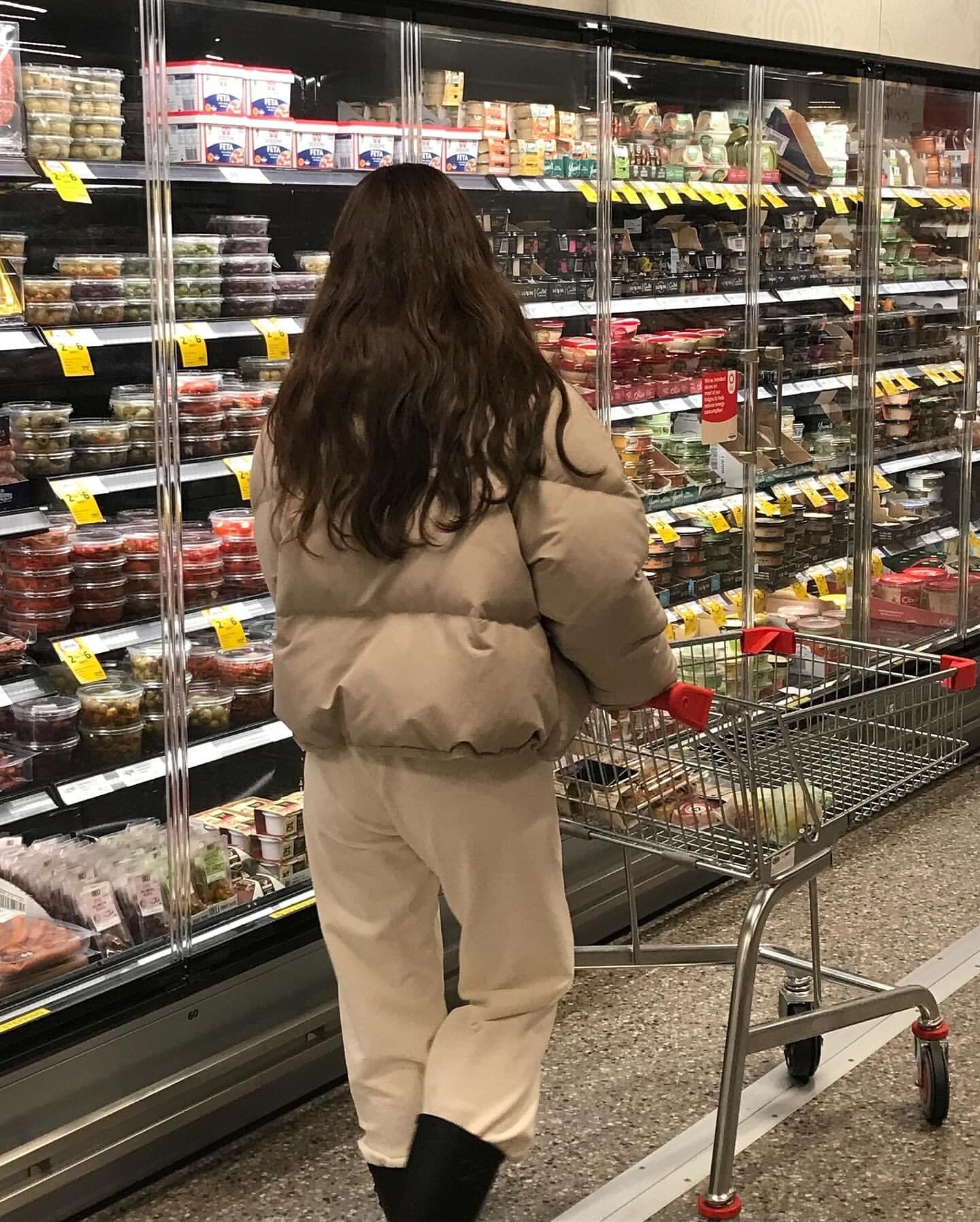 Carol goosedown short padding-2col