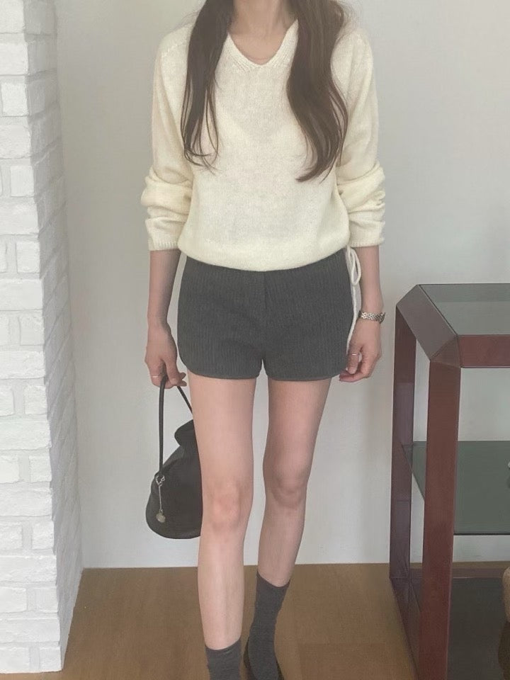 wholega hood knit-2col
