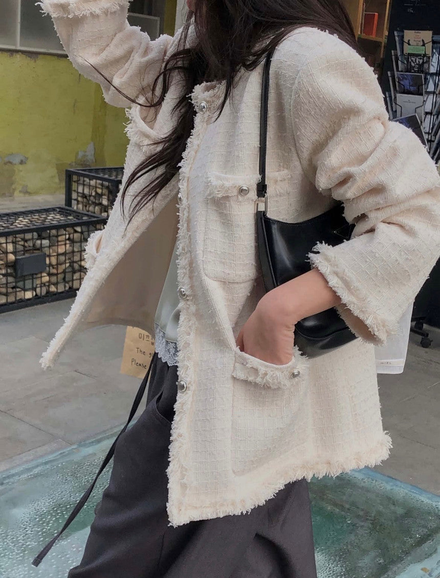 Edga tweed jacket-3col