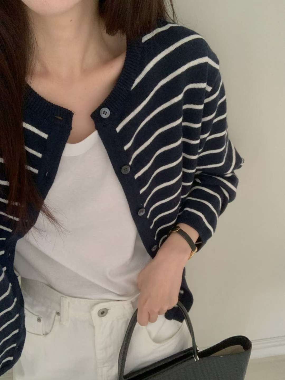 S.T cardigan-3col