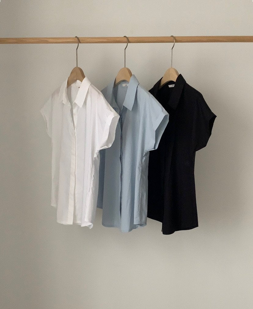 Cotton cabra shirt-3col