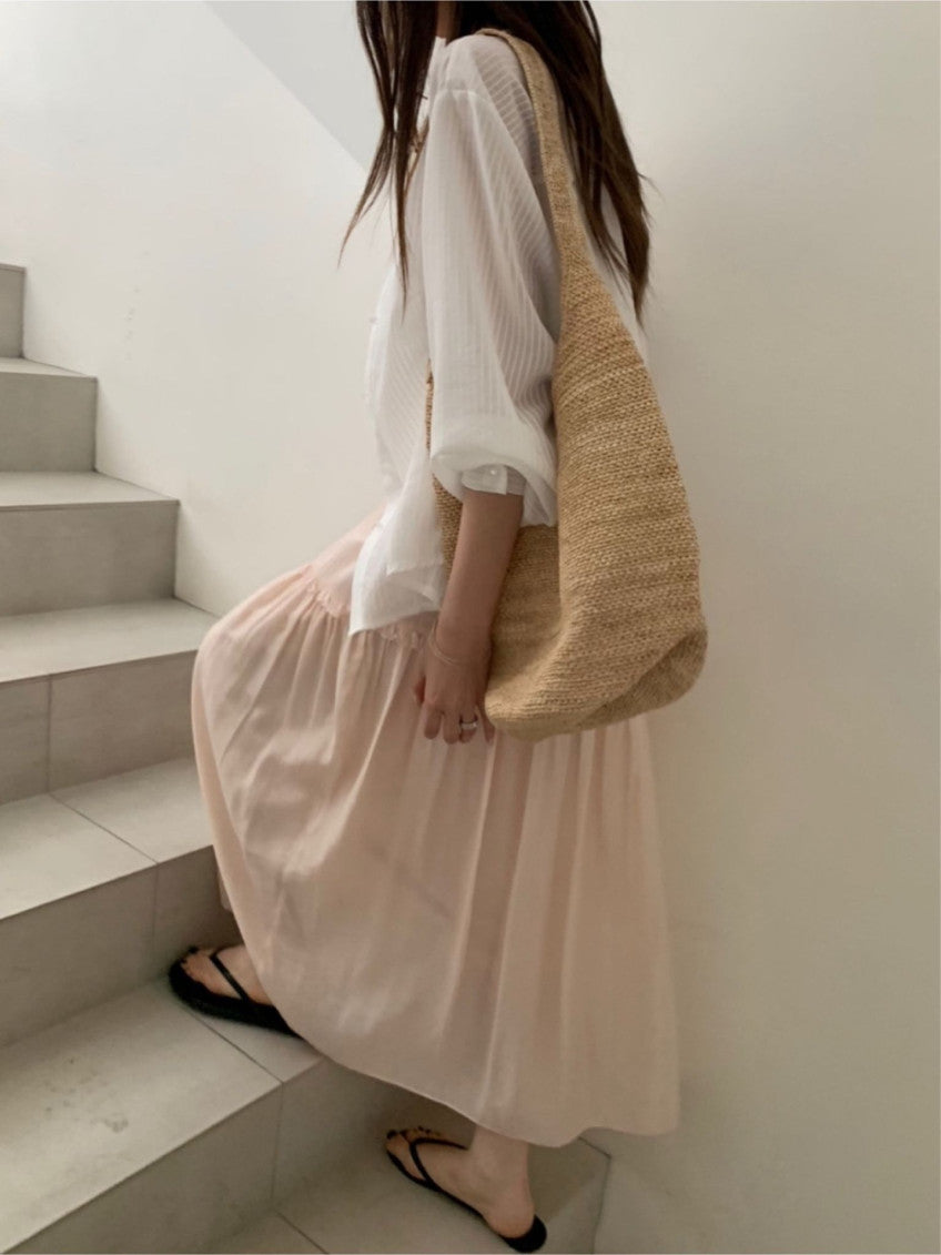 muse frill blouse-2col