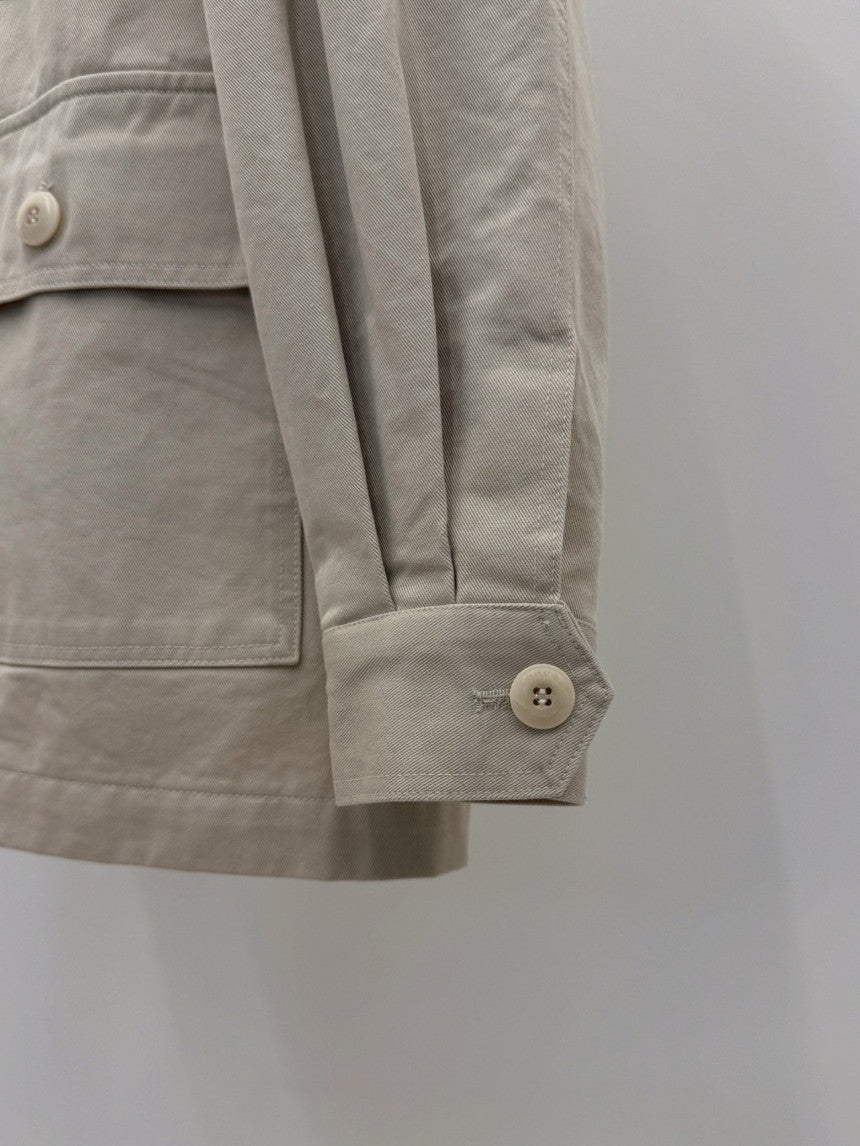 Glebe cotton bomber jacket-2col