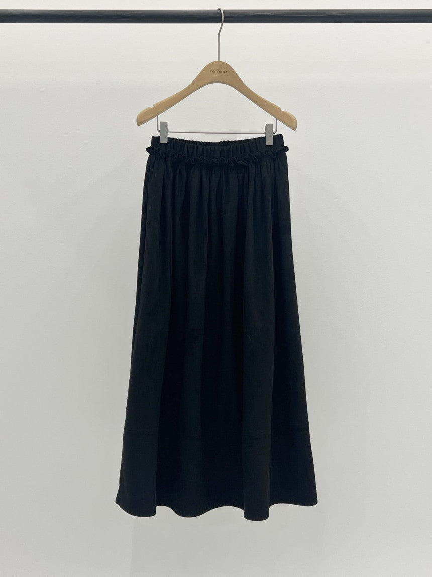 Rue suede flare skirt