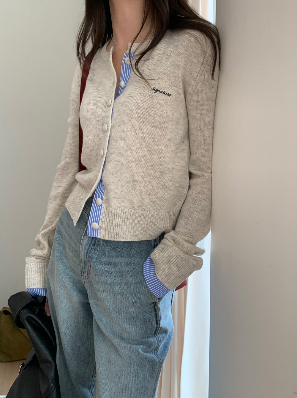 ami s.t cardigan-3col