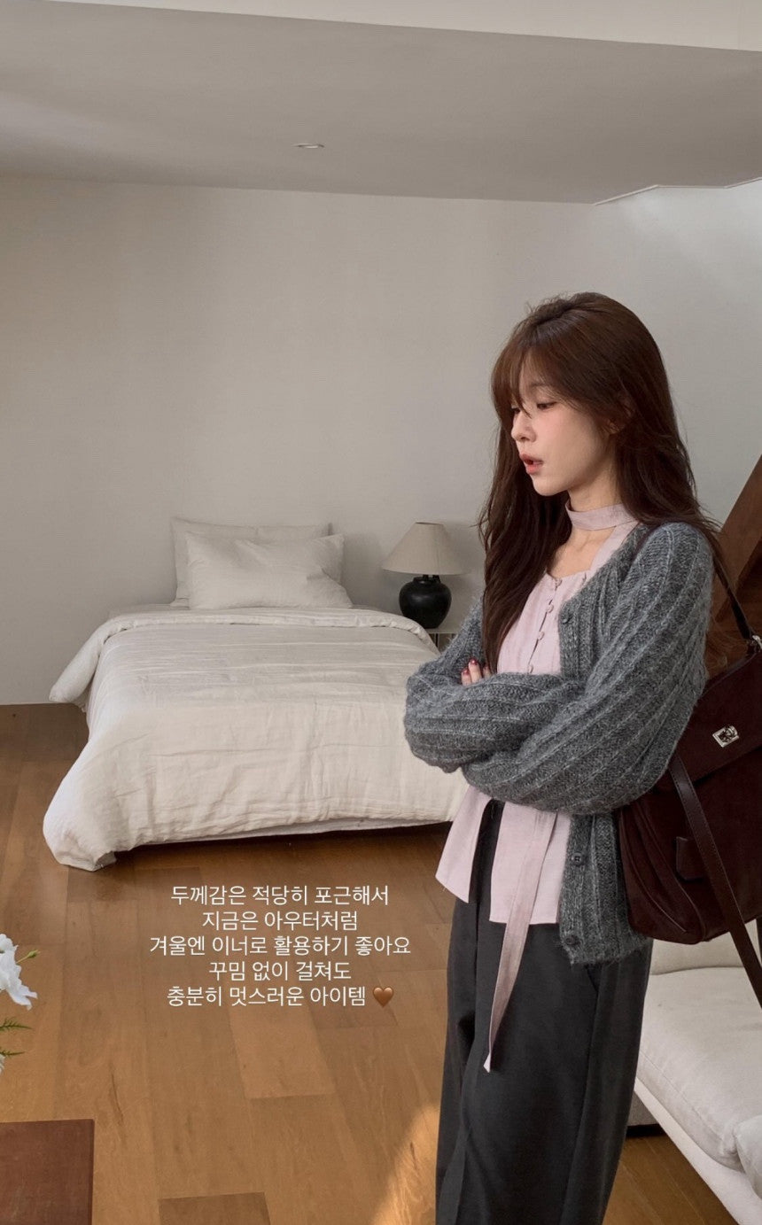 Felly 2way cardigan-3col