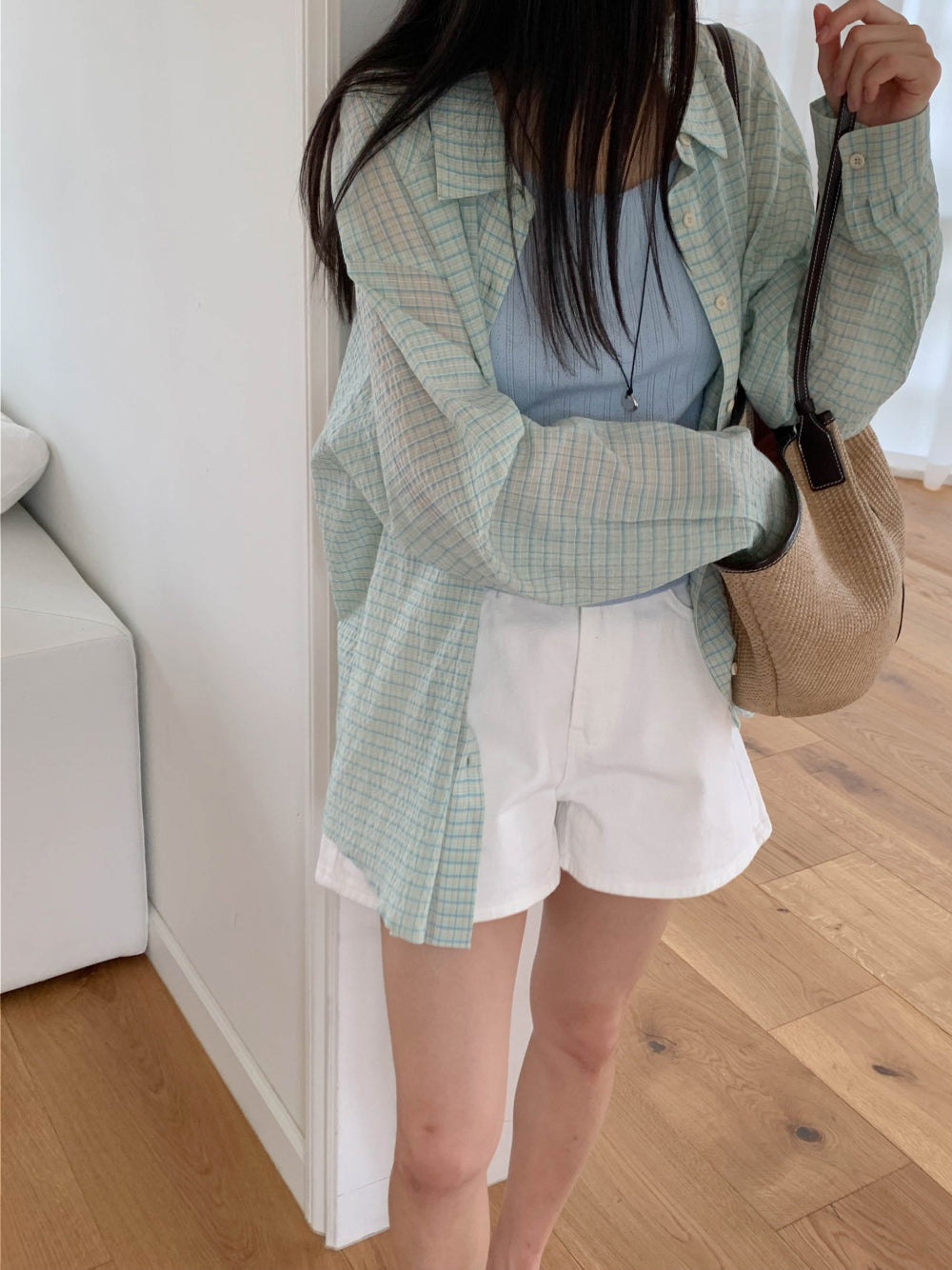 mose check shirt-3col