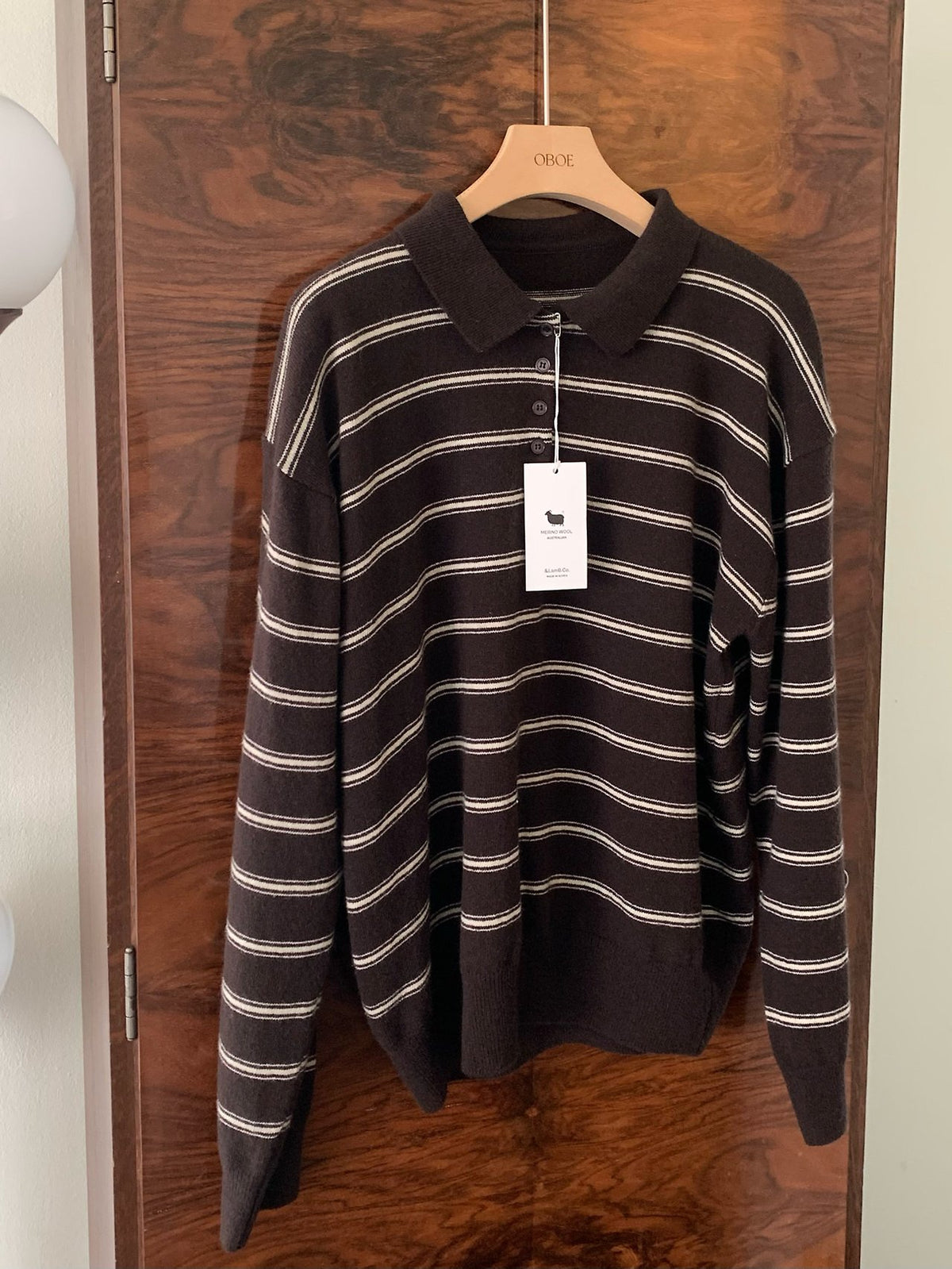 urban stripe knit-3col