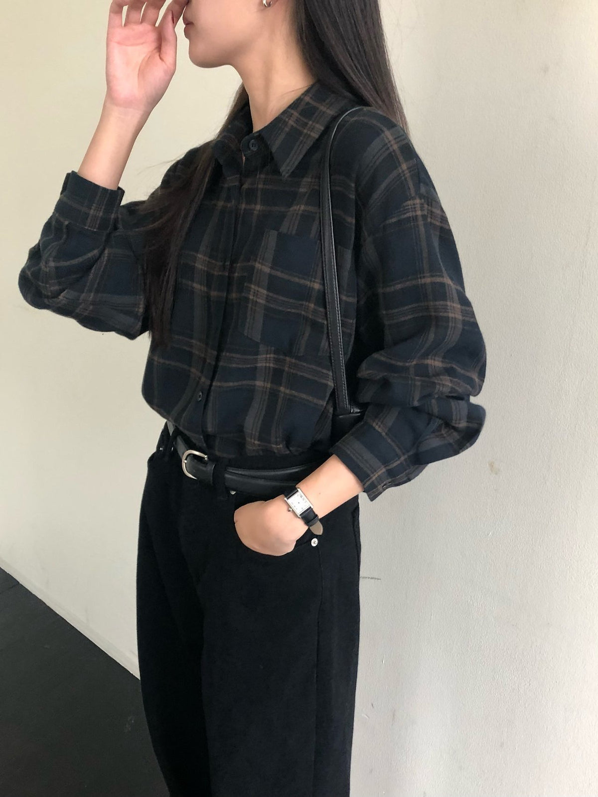 core check shirt-2col